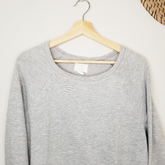 Caslon Long Sleeve Side Tie Knot Sweatshirt - Picture 2 of 11